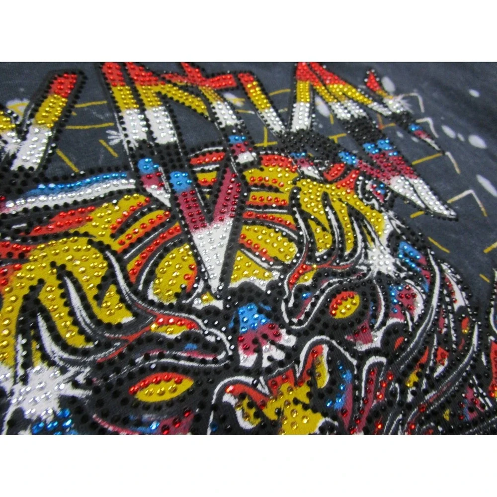 Vintage Affliction Live Fast Womens T-Shirt (XS) Distressed Y2K Dragon Mall Goth